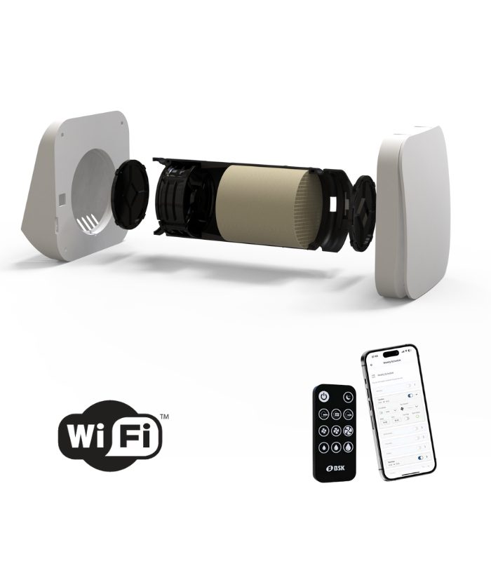 Mini rekuperatorius BSK Zephyr Mini - nuotrauka 1
