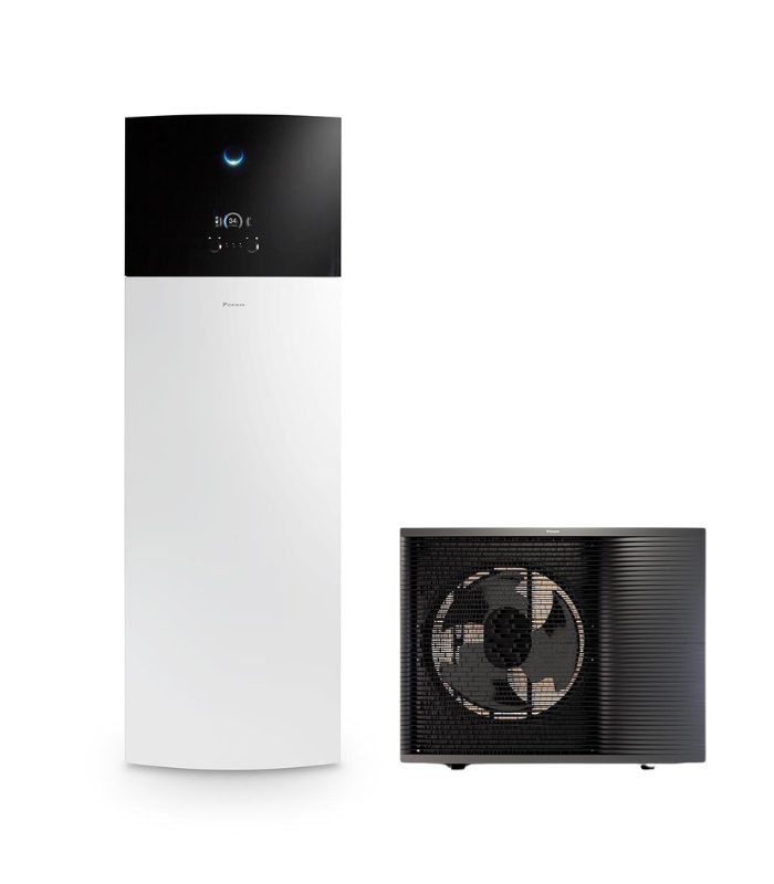 Šilumos siurblys oras-vanduo Daikin Altherma 3 R MT ELVH12S18E6V / ERRA12EW1 9.97kW - nuotrauka 1