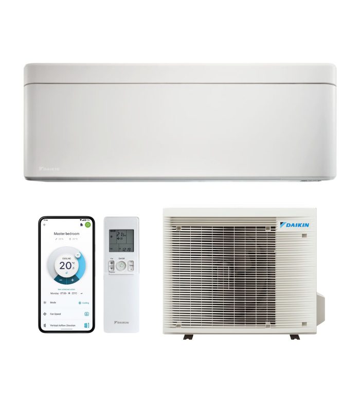 Šilumos siurblys Daikin Stylish FTXTA30CW / RXTA30C 3.0/3.2kW - nuotrauka 1