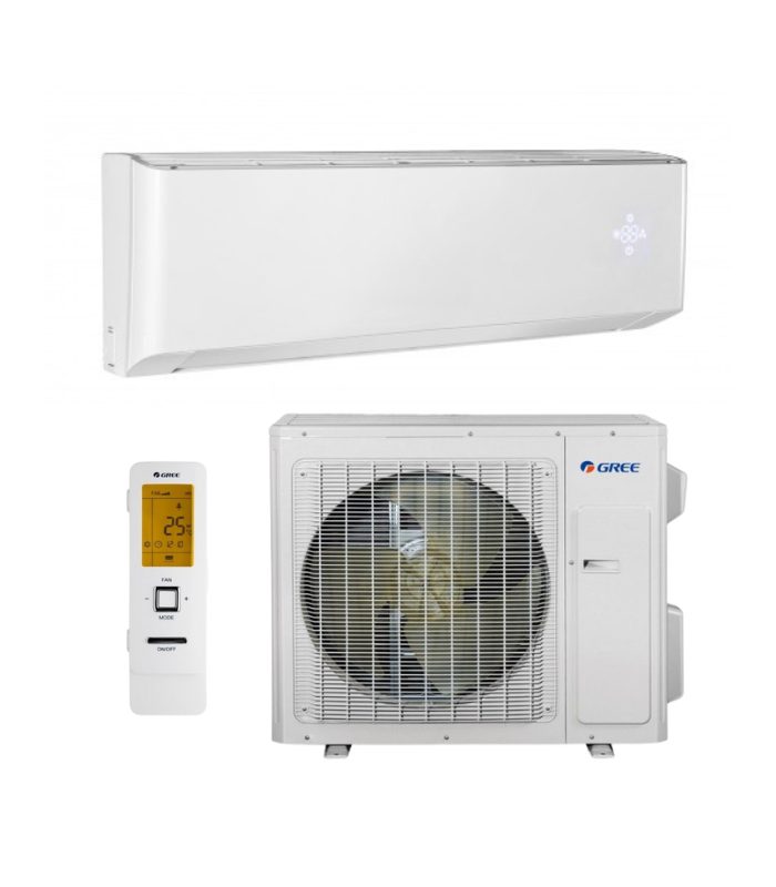 Šilumos siurblys Gree Amber Nordic 24 7.03/7.03kW GWH24YE-S6DBA1A/I + GWH24YE-S6DBA2A/O - nuotrauka 1