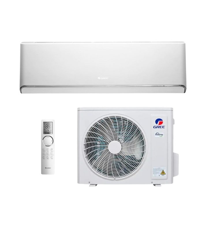 Šilumos siurblys Gree Airy White 18 5.3/5.6kW GWH18AVDXE-K6DNA1A/I + GWH18AVDXE-K6DNA1A/O - nuotrauka 1