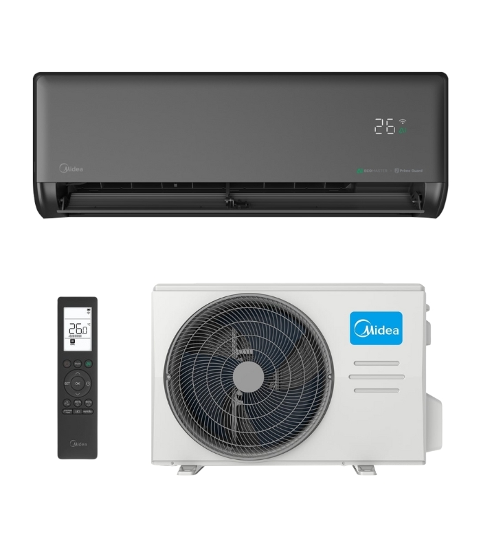 Šilumos siurblys Midea EZ SOLSTICE 5.0/5.4kW EZB-18RD6-I / EZ-18RD6H-O - nuotrauka 1