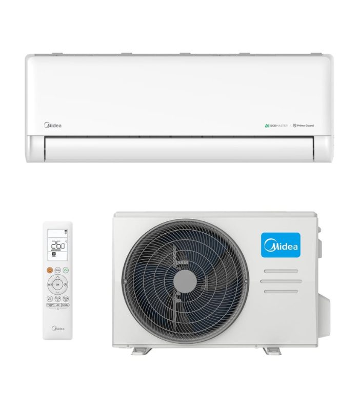 Šilumos siurblys Midea EZ SOLSTICE 3.5/3.8kW EZ-12RD6-I / EZ-12RD6H-O - nuotrauka 1