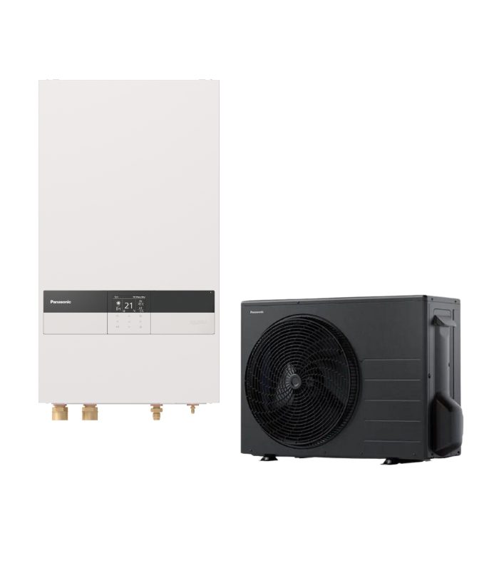 Šilumos siurblys oras-vanduo Panasonic Aquarea K Bi-Bloc KIT-WC03K3E5 3.2/3.2kW - nuotrauka 1